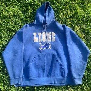 Vintage Detroit Lions Hoodie XL